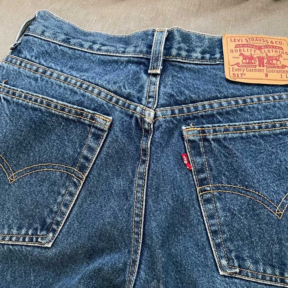 Women’s Levi Jeans 517 Bootcut Long Size 11 - image 3